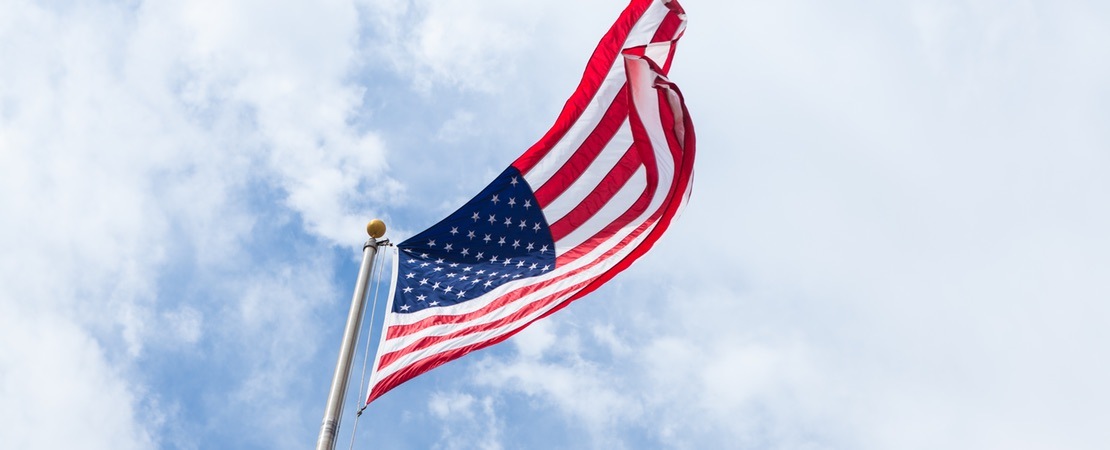 US-amerikanische Flagge